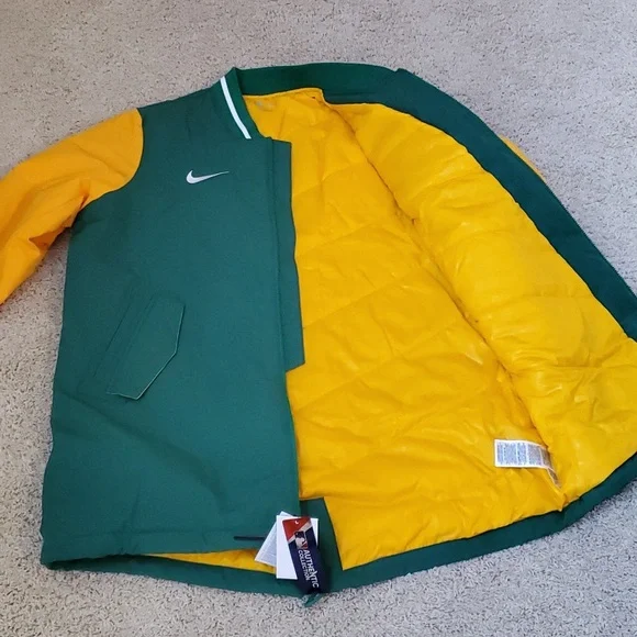 Nike Oakland A's Authentic Dugout Performance Full-Zip Jacket. - Picture 9 of 9